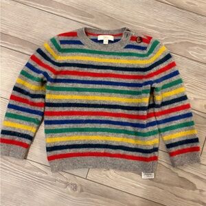 Boden Cashmere striped boys sweater